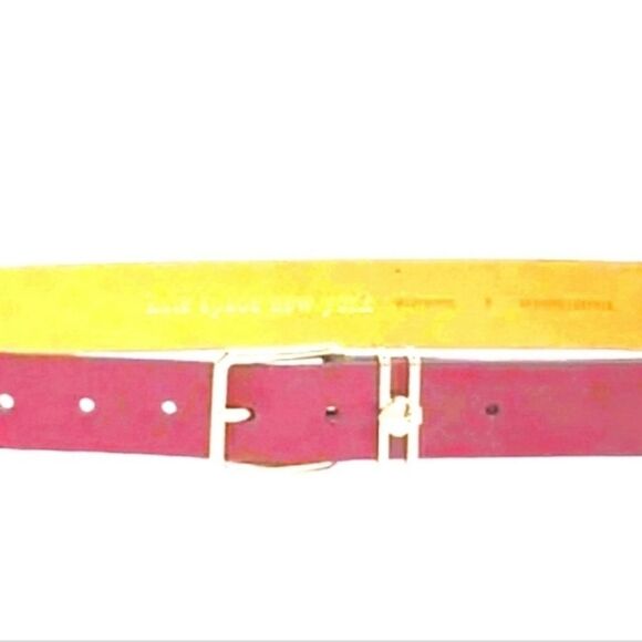 Kate Spade 32MM Centervar Belt- Pomegranate Juice main image 5